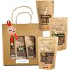 les pralines à l'ancienne Pralines à l'Ancienne - Cofanetto regalo Praline L'esotico - Scrunchi-dolcetti artigianali - 3 sacchetti regalo - Arachidi, pistacchi, noci di pecan - Made in France
