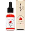 Capsicum Olio Piccante Peperoncino Capsicum | Olio Al Peperoncino Piccante 20 Ml | Olio Al Peperoncino 100% Made In Italy | Olio Peperoncino Piccante A Gocce | Olio Peperoncino (Carolina Reaper)