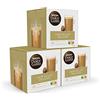 NESCAFÉ Dolce Gusto Caffè con Latte Delicato, Capsule Caffè 48 Capsule (3x16) - Tostatura media con note sottili a caramello - Originali per macchine da caffè Dolce Gusto