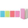 EasyNote Easy Note Soft Touch-Blocco Note tascabile, colori fluo assortiti