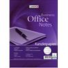 herlitz LANDRÉ Fogli protocollo Lineatura 23, a rombi Office, 80 g/m² Papier