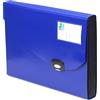 Rapesco 0677 Cartella Portadocumenti Espandibile con 13 Scomparti, A4+, Blu