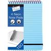 Just Stationery - Blocco per appunti spiralato Neon, copertina in polipropilene, 100 x 150 mm, confezione da 4
