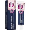 Uzionoie Gel Adesivo per Protesi Dentari,Colla Dentaria Extra Forte Termoplastica,Colla Termoplastica,Migliorare il Comfort delle Protesi Dentari 40g