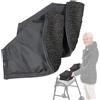 EDWERD Rollator maniglia guanti per sedia a rotelle e passeggiatore copertura di protezione mano riscaldatore, inverno all'aperto antivento e neve e pioggia accessori impermeabili, 2 Pc