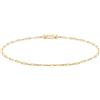 Tamaris Anklet - Elegante cavigliera in acciaio inox lucido - IP Gold - Lip Chain regolabile fino a 25 cm - Impermeabile e delicato sulla pelle