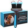 The Doodle Brush Spazzola Per Cani Per La Muta Doppia Testa Doodle | Design Flessibile, Punte Lunghe Delicate, Districa Grovigli, Mantello Riccio Curato, Ideale Goldendoodle Barboncini