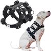 Walktime Tiempo De Caminata, Arnés Para Perros Pequeños Medianos Grandes Sin Tirones, Chaleco De Pesas Ajustables Para Perros, Arnés Para Perros Con Bolsillos