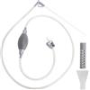 UOCAI Kit Pulizia Acquario 1.9M Sifone Manuale Cambio Acqua con Pompetta, Aspiratore Ghiaia, Filtro Anti-Pesci, Tubo Flessibile, Accessori Acquario per Acqua Dolce e Salata, Pulizia Sicura Senza Elettricità