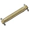 Kaish, Maniglia per amplificatore di chitarra Fender e Ampeg, stile vintage, in PVC (cloruro di polivinile), crema