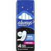 Always Maxi Night ProFresh - Tovaglioli senza alette, 12 bustine singole, confezione da 1