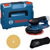 Bosch Professional 12V Levigatrice rotoorbitale a batteria GEX 12V-150-3 (incl. platorello, foglio abrasivo, anello di sicurezza, sacchetto raccoglipolvere, L-BOXX 162)