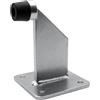 DOJA Barcelona Fermaporta da Pavimento - 100x100x142mm - Blocca Ingresso da Suolo e Frena Accesso - Design Robusto, Acciaio Galvanizzato Resistente e Installazione Facile - Door Stopper Sicuro