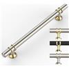 9BUILD 10 Pezzi Distanza fori 160MM oro e argento Maniglie per mobili da cucina maniglie per mobili maniglie cucina Maniglie per Armadio Maniglie per Mobili Moderni Maniglie Armadio EU0044