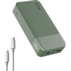NOBIS Power Bank 20000mAh PowerBank 65W, Caricatore Portatile Ricarica Rapida Bidirezionale, 4 Porte USB-C/USB-A, Display Digitale, Ampia Compatibilità, Modalità a Bassa Corrente & Protezione Completa