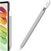FAFALITHIC Custodia sottile in silicone per Apple Pencil USB-C (bianco e | Custodia a dieci collo, presa comoda, supporto magnetico