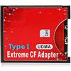 chenyang CY Adattatore per lettore CF con scheda Compact Flash Compact Flash di Tipo I da Micro SD a Micro Slot TF o MicroSD per fotocamera Nikon Cannon