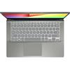MiNGFi silicone coperchio della tastiera Copritastiera per ASUS VivoBook Flip 14 TP412FA VivoBook S14 S430 - Trasparente