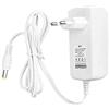 CABLEPELADO Alimentatore 12 V 1,5 A, Alimentatore da Parete, Caricatore, Adattatore di Alimentazione, Connettore DC 5,5 x 2,5 mm, Bianco