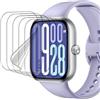 SRSRROP 5pcs Pellicola idrogel per XIAOMI Redmi Watch 5 2.07，Smart Watch Trasparente TPU Pellicole flessibile，HD Clear Hydrogel autoreparante film，anti-graffio protettore gel