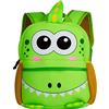 BAIGIO Zaino per bambini, Mini Borsa Asilo Nido PreSchool Ragazzi/e Hop Zoo 2-7 anni (Dinosauro, 21 * 8 * 26cm)