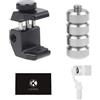 Camkix Set di Contrappesi per Bilanciere Smartphone - 1X Supporto a Clip di Contrappeso, 4X Viti Stabilizzatrici - Compatibile con DJI Osmo Mobile 1/2, Zhiyun Smooth 4
