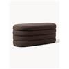 Westwing Collection Panca imbottita in bouclé con vano contenitore Alto -
