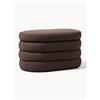 Westwing Collection Panca piccola imbottita in bouclé con vano contenitore Alto -