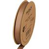 Halbach Seidenbänder Nastro in grosgrain di alta qualità, larghezza: 13 mm, lunghezza: 25 m, nastro regalo sostenibile in poliestere riciclato, ideale come nastro, colore: moka
