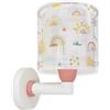 Dalber lampada applique da parete multicolore Rainbow, 41199, E27