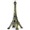 uxcell sourcing map France-Mini in Metallo, Motivo: Torre Eiffel, mo per dello 10 cm, Colore: Bronzo