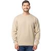 Fruit of The Loom Eversoft - Felpe e Felpe con Cappuccio, da Uomo, Colore: Cachi mélange, 3XL, Girocollo - Khaki Heather, 3XL