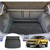 GAFAT Compatibile con VW T-ROC 2017-2024 2025 Tappetini per Bagagliaio, T Roc Tappetini Antiscivolo Originale 3D Scanner TPE, Accessorio T ROC [Piano di Carico inferiore]