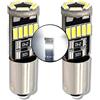 MCK Auto - Ricambio per set di lampadine bianche BAY9s LED H21W BAY9s molto chiaro e senza errore, compatibile con F20 F34