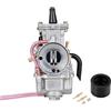 JFG RACING 24 mm PWK,Carburatore Moto Power Jet Carb Racing Performance Universale | per 50 cc 100 cc Pit Dirt Bike Motocross Enduro on/Off Road ATV Quad Scooter (regolare)