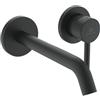 Ideal Standard Ceraline Nuovo Miscelatore monocomando lavabo a muro nero opaco