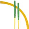 SeKi Cavo in fibra ottica Simplex LC/APC 8° su connettore LC/APC 8°, cavo patch OS2 9/125μm, fibra ottica LSZH, giallo, modalità singola