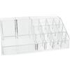 MIK funshopping Organizer per trucchi e cosmetici, trasparente (22,3 x 12,7 x 8 cm)