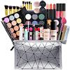 Fantasyday Set Di Trucchi Kit Di Bellezza Cosmetici Kit Per Occhi, Viso E Labbra, 21.3 X 13.1 X 4.5 Cm