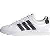 adidas Donna Grand Court 3.0 Shoes, Ftwr White/Core Black/Ftwr White, 37 1/3 EU