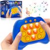 TaimeiMao Giocattoli Sensoriali per Bambini e Adulti,Push Pop Bubble Sensory Fidget Toy,Pop-It Elettronico,Light Up Pattern Popping Games,Controller elettronico Whack Mole Fidget (B-Blu)