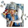 Trefl - Puzzle in Legno: Estate in città, Catherine Abel - 200 pezzi - Puzzle Artistico in Legno Wooden Puzzle, Artisti Conosciuti, Intrattenimento Creativo per Adulti e Bambini dai 9 anni