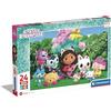 Clementoni - 28520 - Supercolor Puzzle - Gaby'S Dollhouse - 24 Maxi Pezzi - Puzzle Bambini 3 Anni, Puzzle Cartoni Animati - Made In Italy