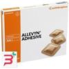 SMITH & NEPHEW SRL MEDICAZIONE IDROCELLULARE ADESIVA STERILE ALLEVYN ADHESIVE ALTAMENTE ASSORBENTE IN SCHIUMA DI POLIURETANO A STRUTTURA TRISTRATIFICATA 7,5X7,5CM 3 PEZZI