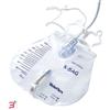 TELEFLEX MEDICAL SRL SACCA DI DRENAGGIO LETTO PER INCONTINENZA 2000ML IN PVC CON VALVOLA DI NON RITORNO E SCARICO STERILE GOCCIOLATOIO FILTRO AD ARIA CIRCUITO CHIUSO 100% TUBO DI RACCORDO120CM 1 PEZZO