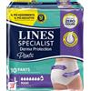 FATER SPA PANNOLONE PER INCONTINENZA LINES SPECIALIST DERMA PANTS MAXI L 10 PEZZI