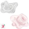 CHICCO (ARTSANA SPA) CHICCO GOMMOTTO MINI ROSA 0-2M 2 PEZZI