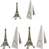 JDNFKG 3 Modelli di Torre Eiffel, Ornamenti Decorativi Creativi, Ornamenti in Metallo Vintage, Decorazione per La Casa, Viaggi -Souvenir, Regali Creativi.