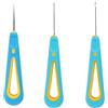 Vauki 3 stampi in silicone per punzonatura, per corda, per cucito, per punzonatura, per stoppino, per trapano a mano, per candele, accessori fai da te, strumenti per la produzione di candele