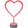 The Glowhouse Luce del supporto del neon del cuore